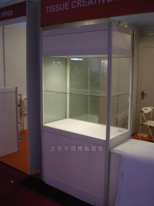 八棱柱標(biāo)準(zhǔn)展位搭建租賃_北京禮品展-1