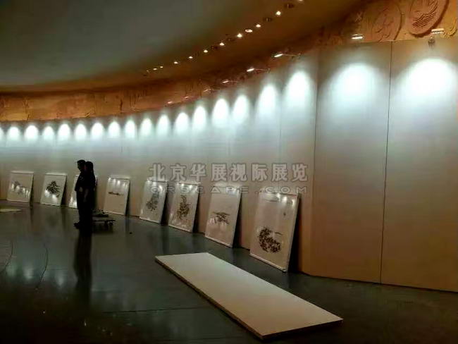 北京書(shū)畫(huà)展墻搭建圖片